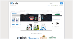 Desktop Screenshot of ixanda.com